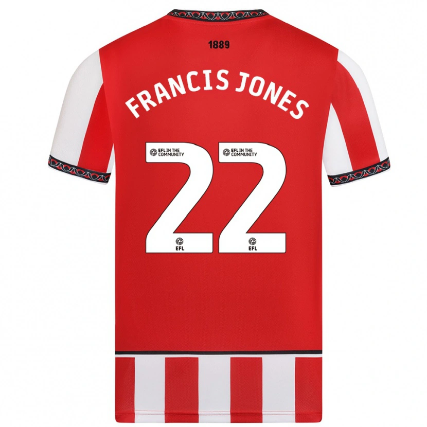 Danxen Damen Maria Francis-Jones #22 Rot Weiß Heimtrikot Trikot 2025/26 T-Shirt Schweiz