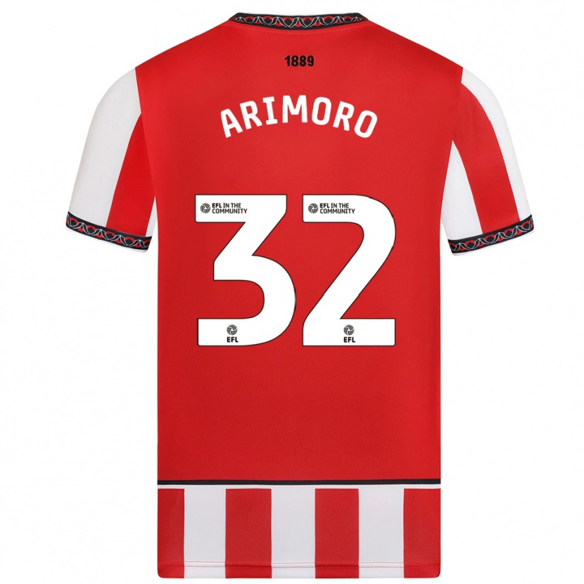 Danxen Damen Juliet Khinde Adebowale-Arimoro #32 Rot Weiß Heimtrikot Trikot 2025/26 T-Shirt Schweiz