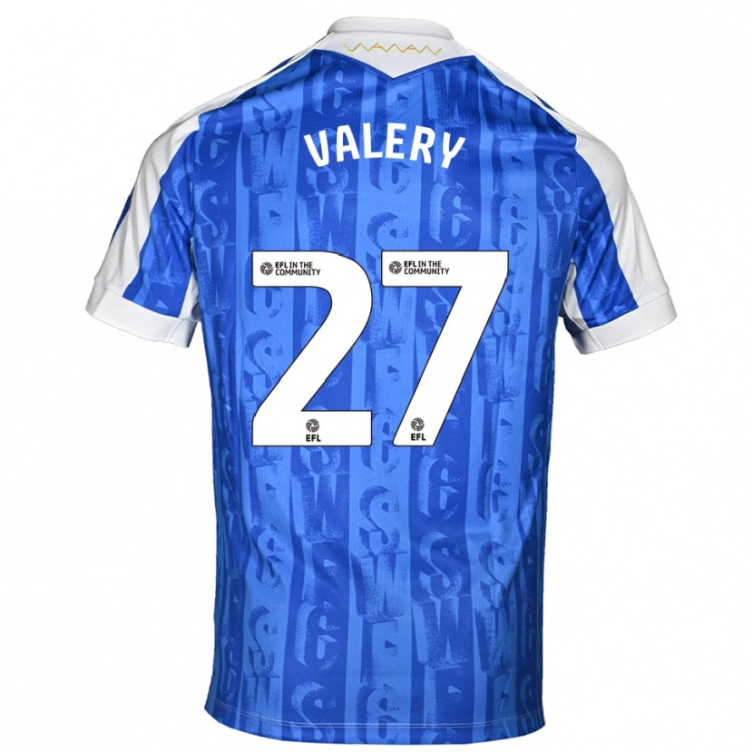 Danxen Damen Yan Valery #27 Blau Weiß Heimtrikot Trikot 2025/26 T-Shirt Schweiz