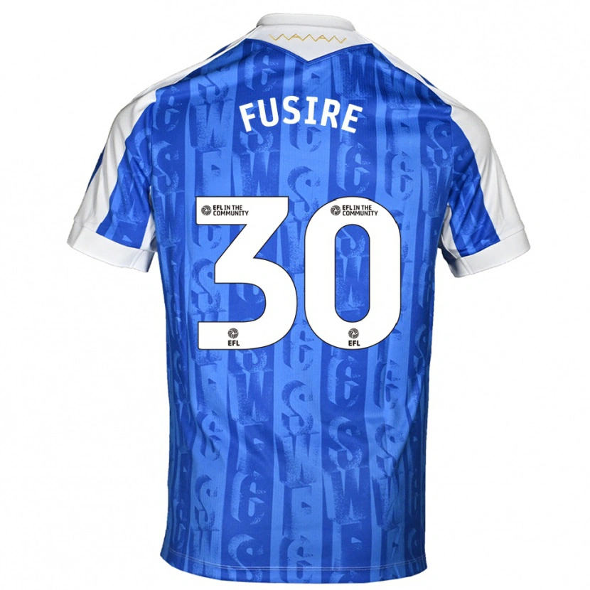 Danxen Damen Sean Fusire #30 Blau Weiß Heimtrikot Trikot 2025/26 T-Shirt Schweiz