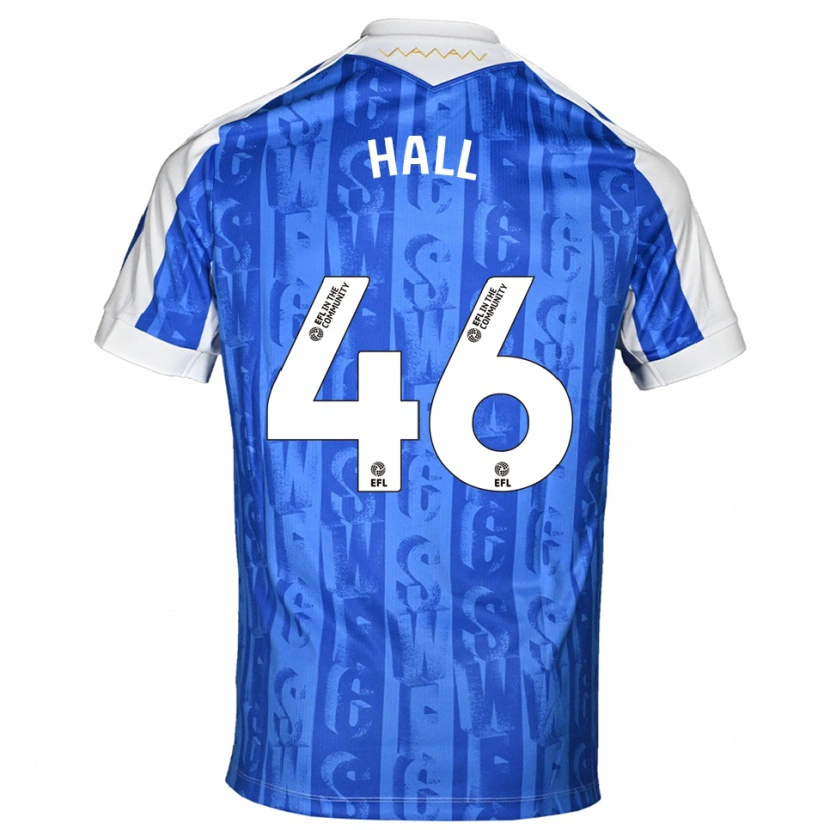 Danxen Damen Jack Hall #46 Blau Weiß Heimtrikot Trikot 2025/26 T-Shirt Schweiz