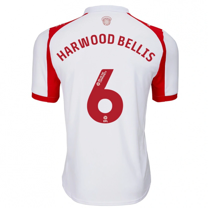 Danxen Damen Taylor Harwood-Bellis #6 Weiß Rot Heimtrikot Trikot 2025/26 T-Shirt Schweiz