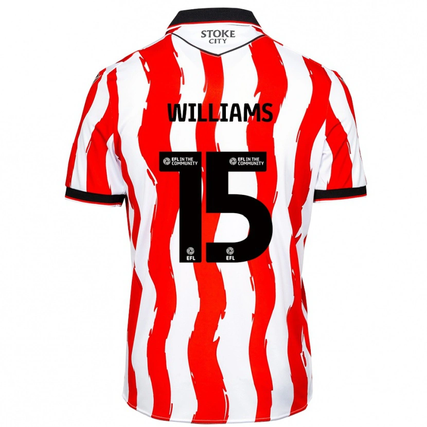 Danxen Damen Lee Williams #15 Weiß Rot Heimtrikot Trikot 2025/26 T-Shirt Schweiz