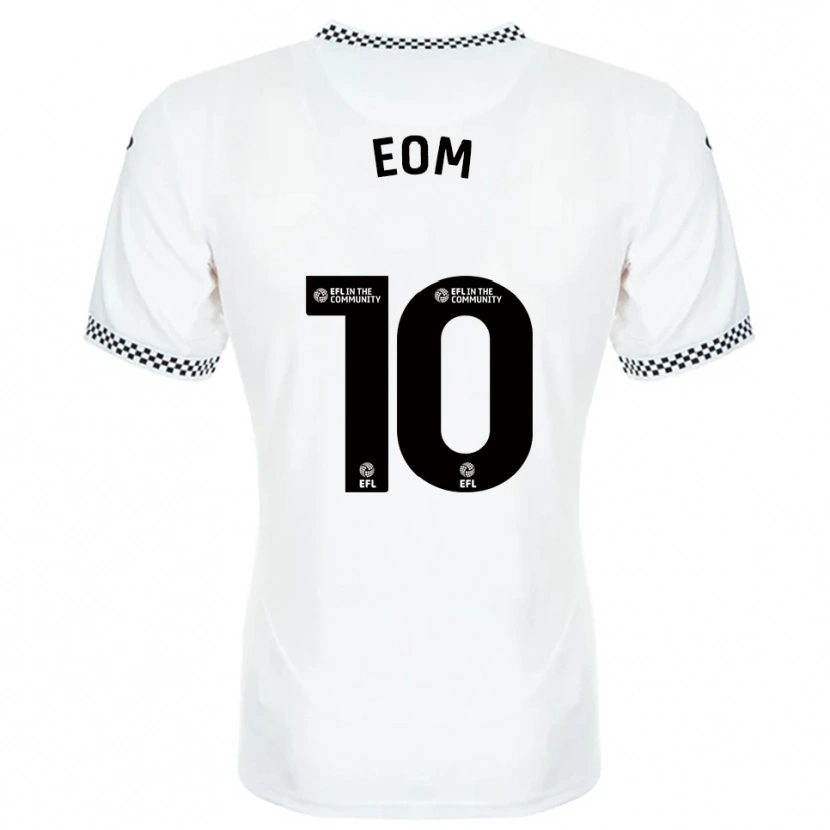Danxen Damen Ji-Sung Eom #10 Weiß Orange Heimtrikot Trikot 2025/26 T-Shirt Schweiz