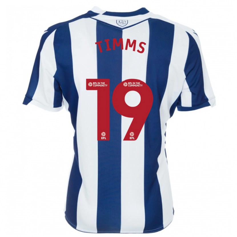 Danxen Damen Maria Timms #19 Marine Weiß Heimtrikot Trikot 2025/26 T-Shirt Schweiz