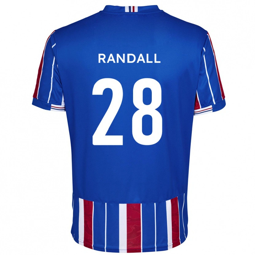 Danxen Damen Thomas Randall #28 Blau Rot Weiß Heimtrikot Trikot 2025/26 T-Shirt Schweiz