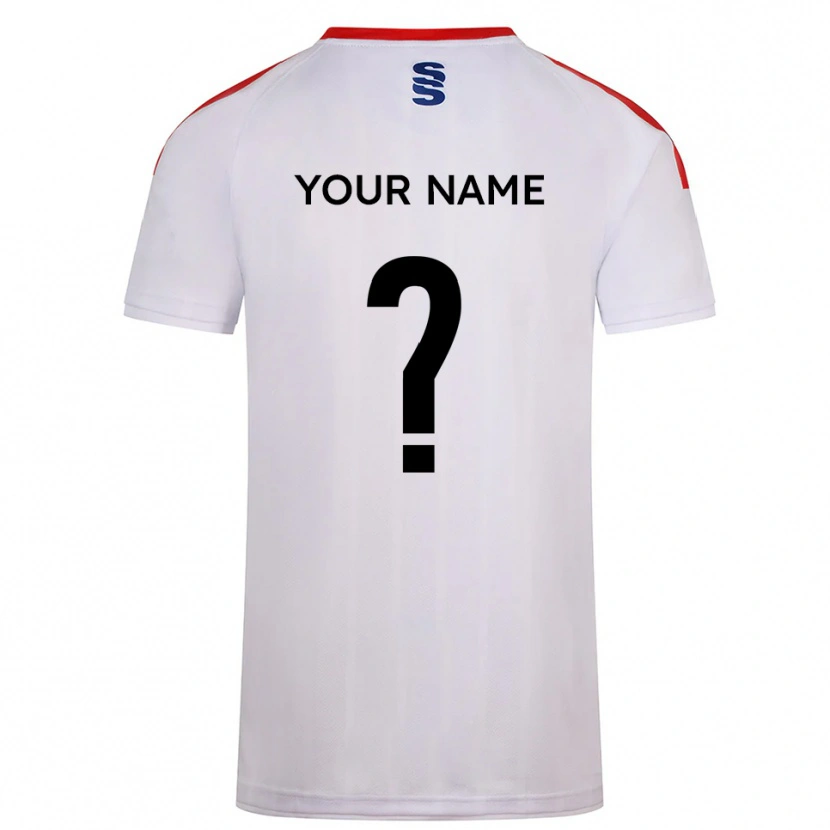 Danxen Damen Ihren Namen #0 Weiß Marine Heimtrikot Trikot 2025/26 T-Shirt Schweiz