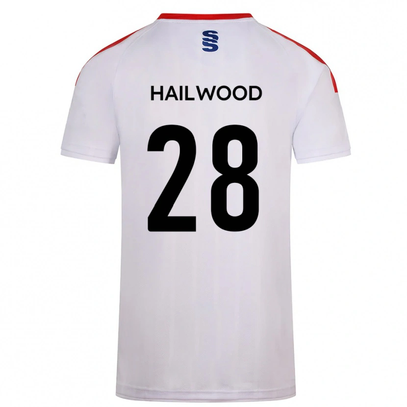 Danxen Damen Jesse Hailwood #28 Weiß Marine Heimtrikot Trikot 2025/26 T-Shirt Schweiz