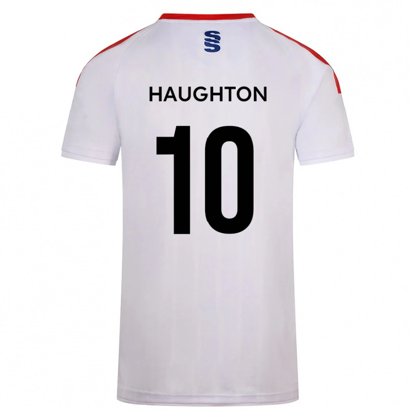Danxen Damen Nick Haughton #10 Weiß Marine Heimtrikot Trikot 2025/26 T-Shirt Schweiz