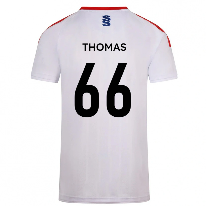 Danxen Damen Luca Thomas #66 Weiß Marine Heimtrikot Trikot 2025/26 T-Shirt Schweiz