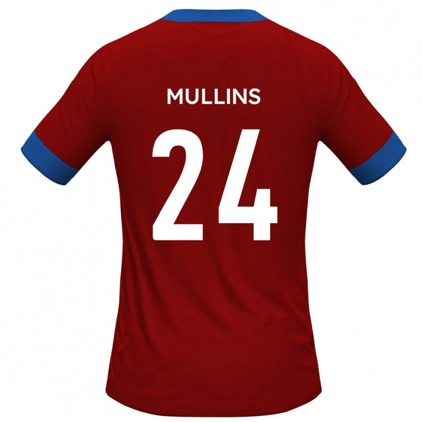 Danxen Damen Maxwell Mullins #24 Rot Blau Heimtrikot Trikot 2025/26 T-Shirt Schweiz
