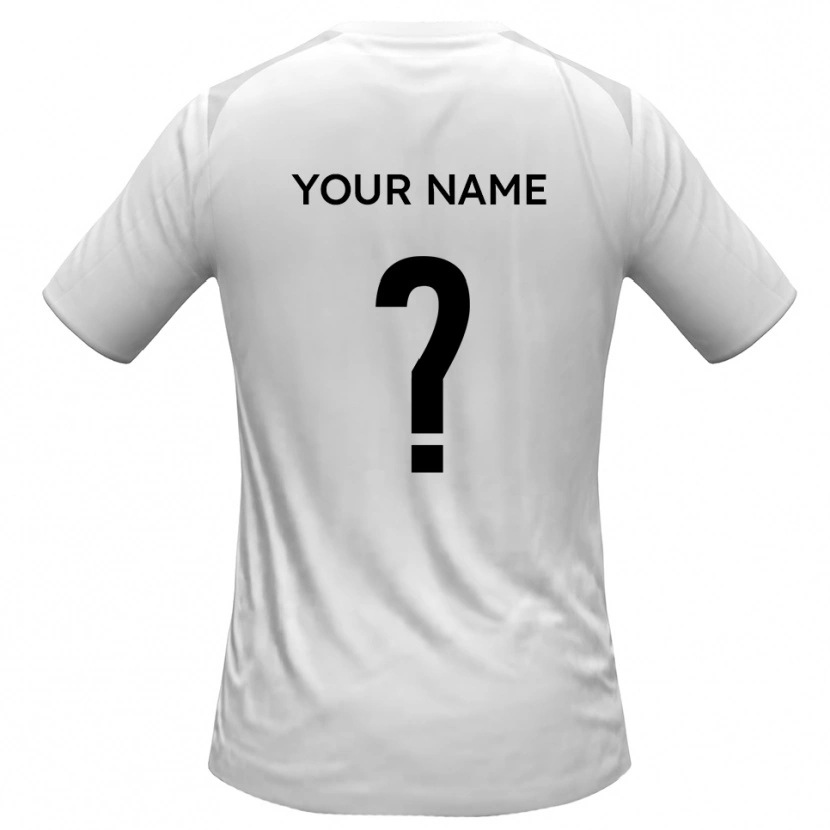 Danxen Damen Ihren Namen #0 Weiß Grau Heimtrikot Trikot 2025/26 T-Shirt Schweiz