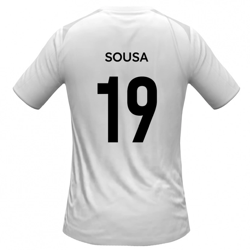 Danxen Damen Érico Sousa #19 Weiß Grau Heimtrikot Trikot 2025/26 T-Shirt Schweiz