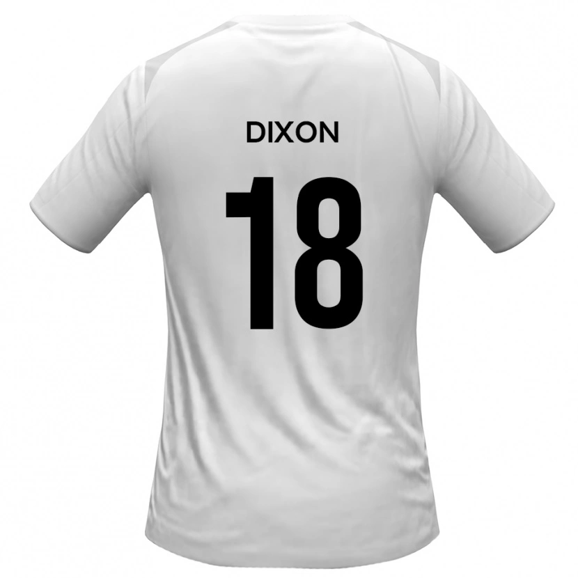 Danxen Damen Junior Dixon #18 Weiß Grau Heimtrikot Trikot 2025/26 T-Shirt Schweiz