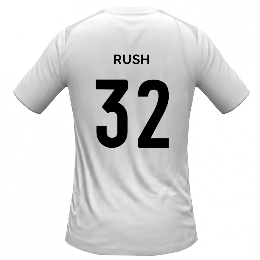 Danxen Damen Matt Rush #32 Weiß Grau Heimtrikot Trikot 2025/26 T-Shirt Schweiz