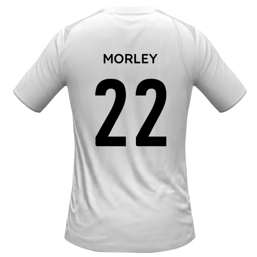 Danxen Damen Adam Morley #22 Weiß Grau Heimtrikot Trikot 2025/26 T-Shirt Schweiz