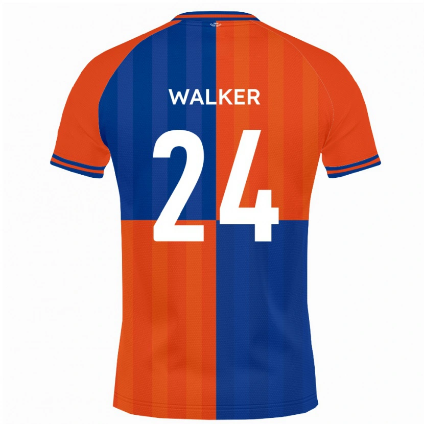 Danxen Damen Lewis Walker #24 Orange Königsblau Heimtrikot Trikot 2025/26 T-Shirt Schweiz