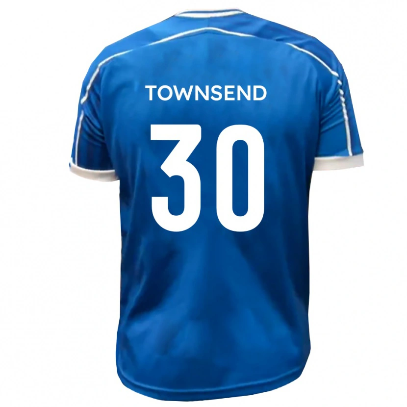 Danxen Damen Nick Townsend #30 Blau Weiß Heimtrikot Trikot 2025/26 T-Shirt Schweiz