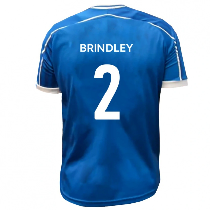 Danxen Damen Richard Brindley #2 Blau Weiß Heimtrikot Trikot 2025/26 T-Shirt Schweiz