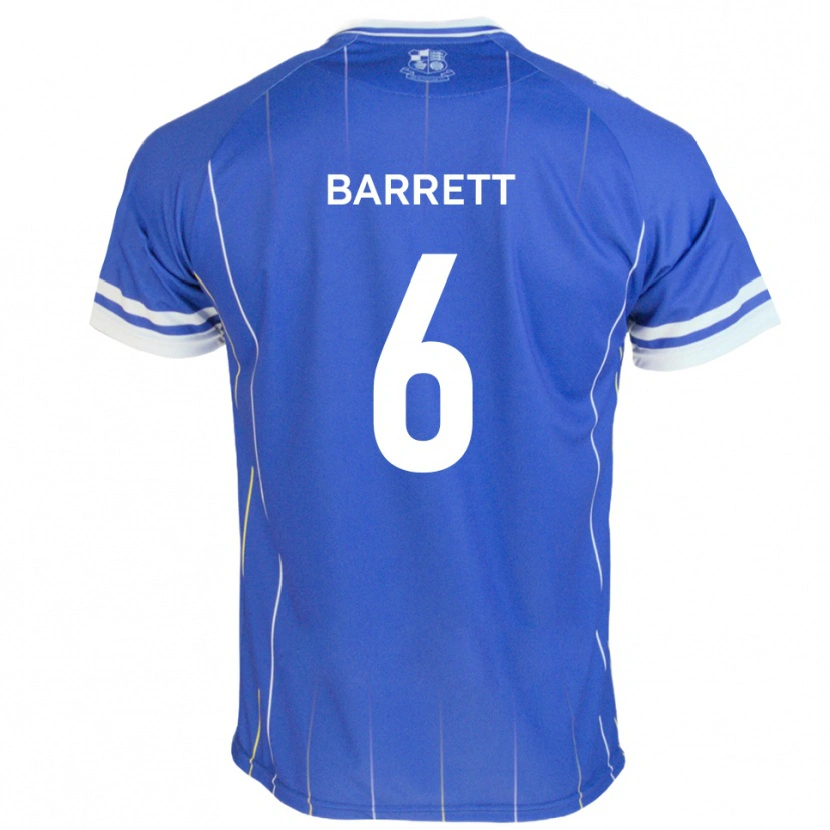 Danxen Damen Mason Barrett #6 Königsblau Heimtrikot Trikot 2025/26 T-Shirt Schweiz