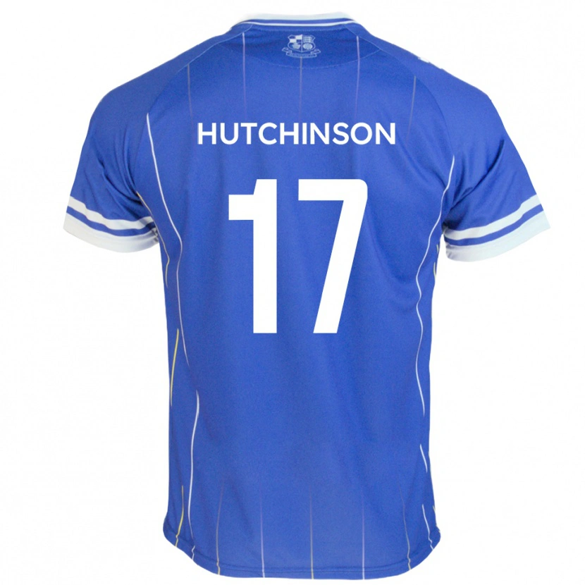 Danxen Damen Dom Hutchinson #17 Königsblau Heimtrikot Trikot 2025/26 T-Shirt Schweiz