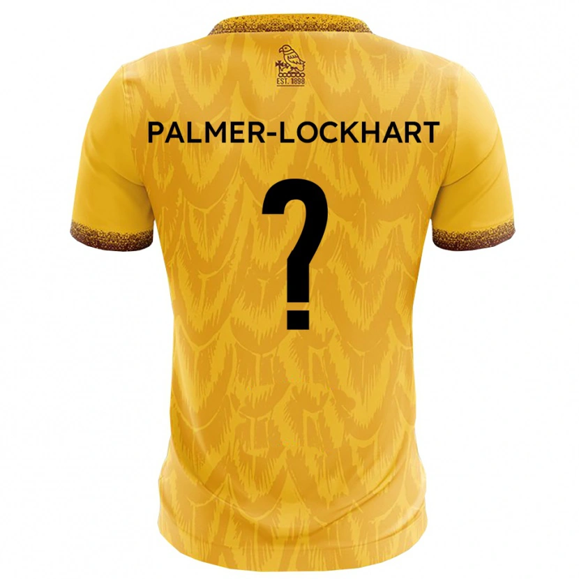 Danxen Damen Jayda Palmer-Lockhart #0 Gelb Braun Heimtrikot Trikot 2025/26 T-Shirt Schweiz