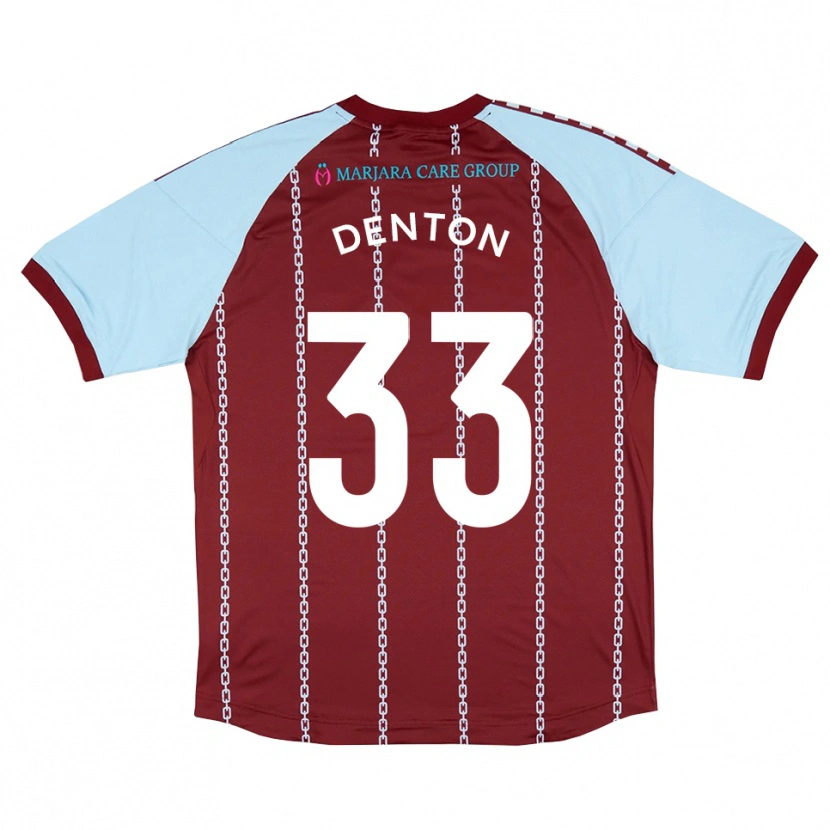 Danxen Damen Tyler Denton #33 Himmelblau Rostrot Heimtrikot Trikot 2025/26 T-Shirt Schweiz
