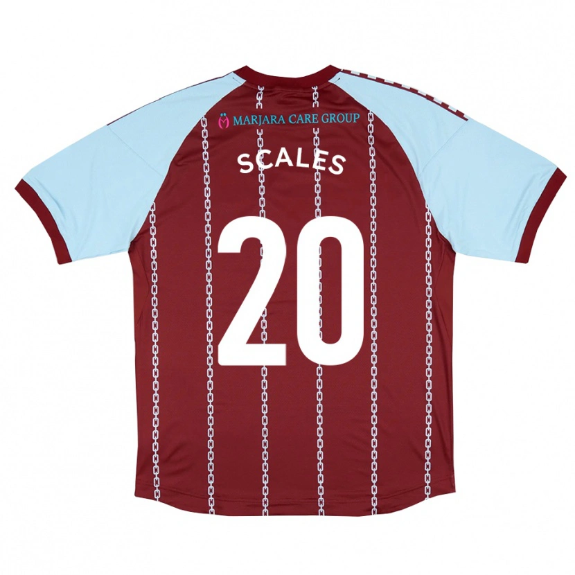 Danxen Damen Kian Scales #20 Himmelblau Rostrot Heimtrikot Trikot 2025/26 T-Shirt Schweiz
