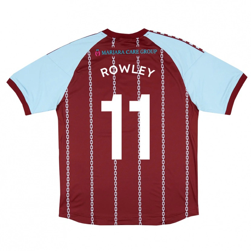 Danxen Damen Joe Rowley #11 Himmelblau Rostrot Heimtrikot Trikot 2025/26 T-Shirt Schweiz