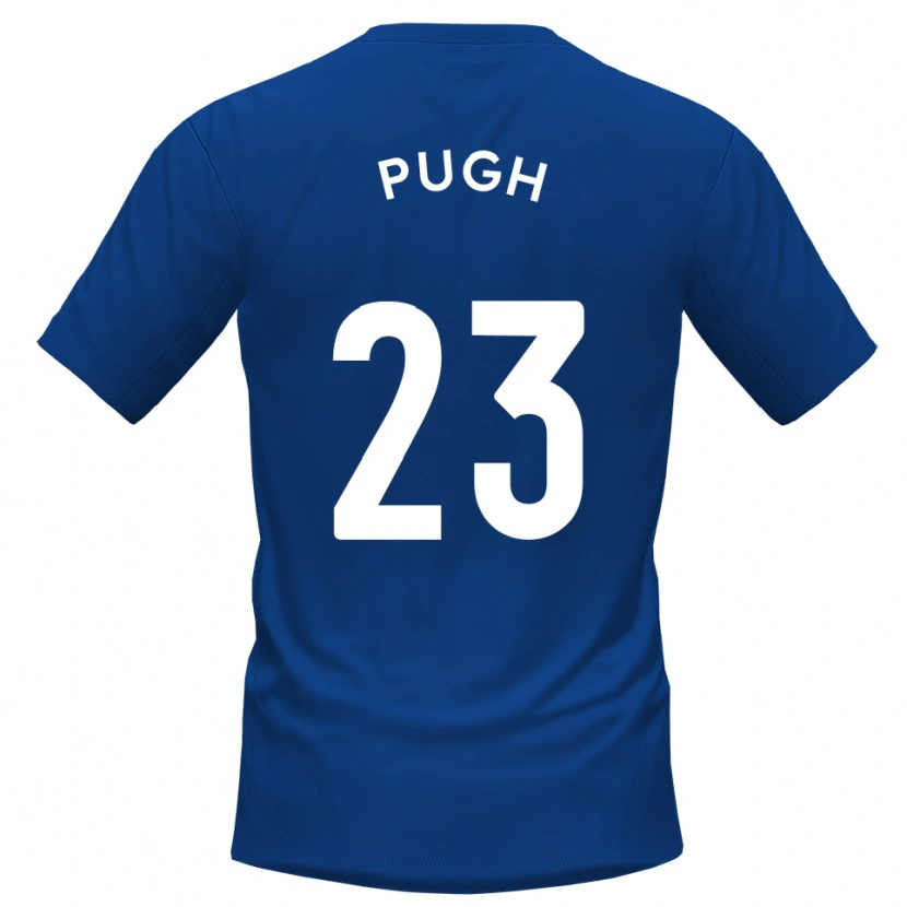 Danxen Damen Tom Pugh #23 Blau Weiß Heimtrikot Trikot 2025/26 T-Shirt Schweiz