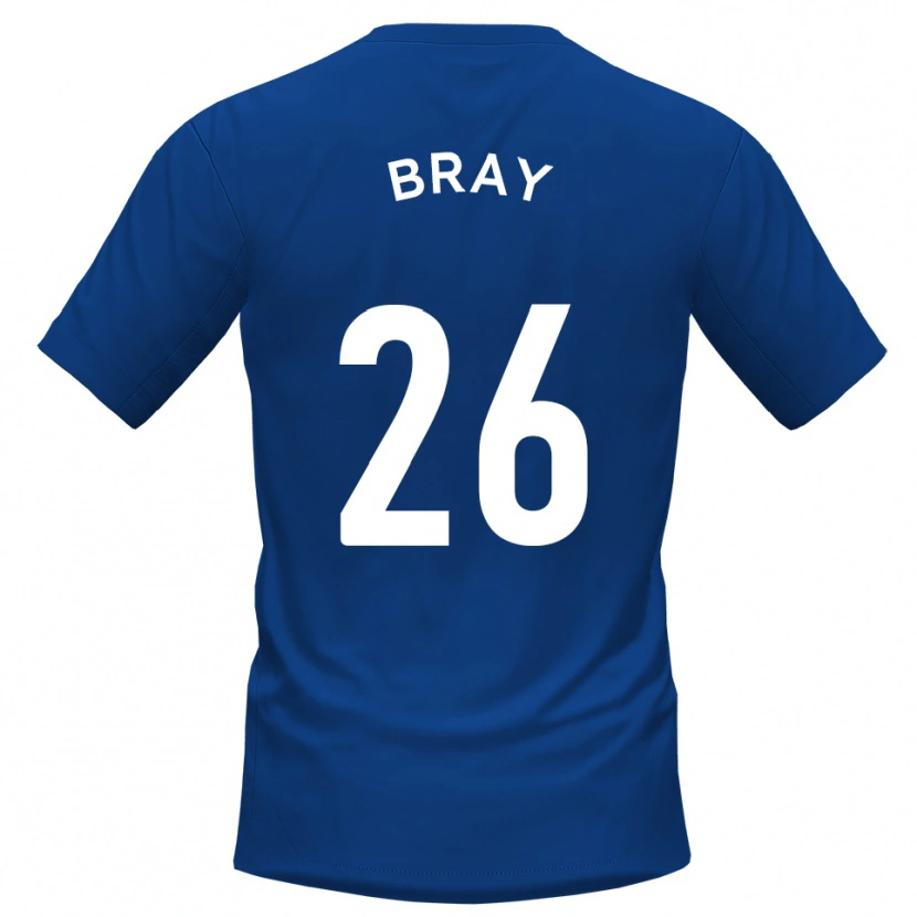 Danxen Damen Owen Bray #26 Blau Weiß Heimtrikot Trikot 2025/26 T-Shirt Schweiz