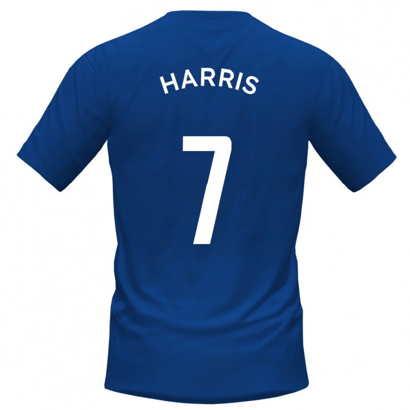 Danxen Damen Will Harris #7 Blau Weiß Heimtrikot Trikot 2025/26 T-Shirt Schweiz