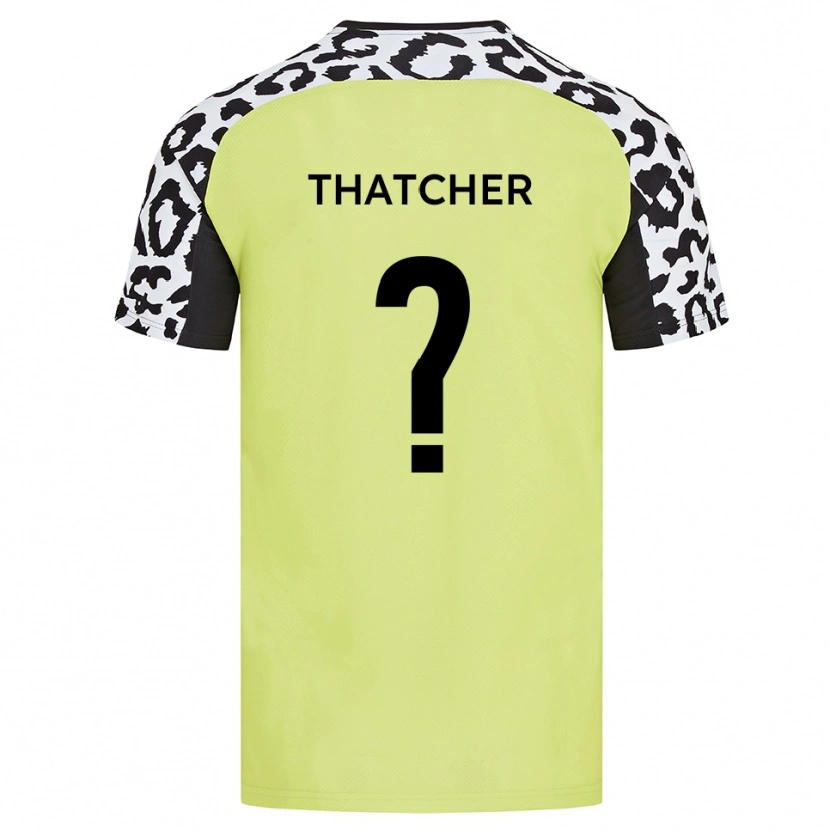 Danxen Damen Katie Thatcher #0 Fluoreszierendes Gelb Heimtrikot Trikot 2025/26 T-Shirt Schweiz
