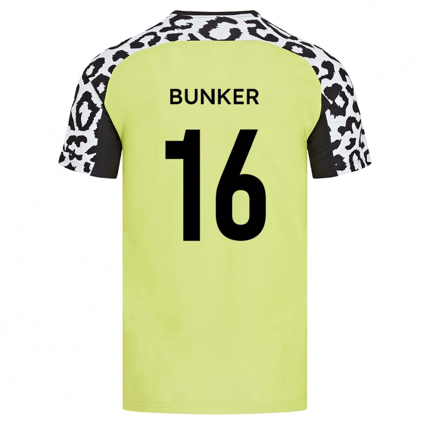 Danxen Damen Harvey Bunker #16 Fluoreszierendes Gelb Heimtrikot Trikot 2025/26 T-Shirt Schweiz