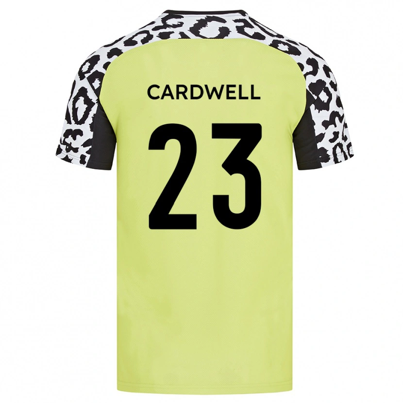 Danxen Damen Harry Cardwell #23 Fluoreszierendes Gelb Heimtrikot Trikot 2025/26 T-Shirt Schweiz