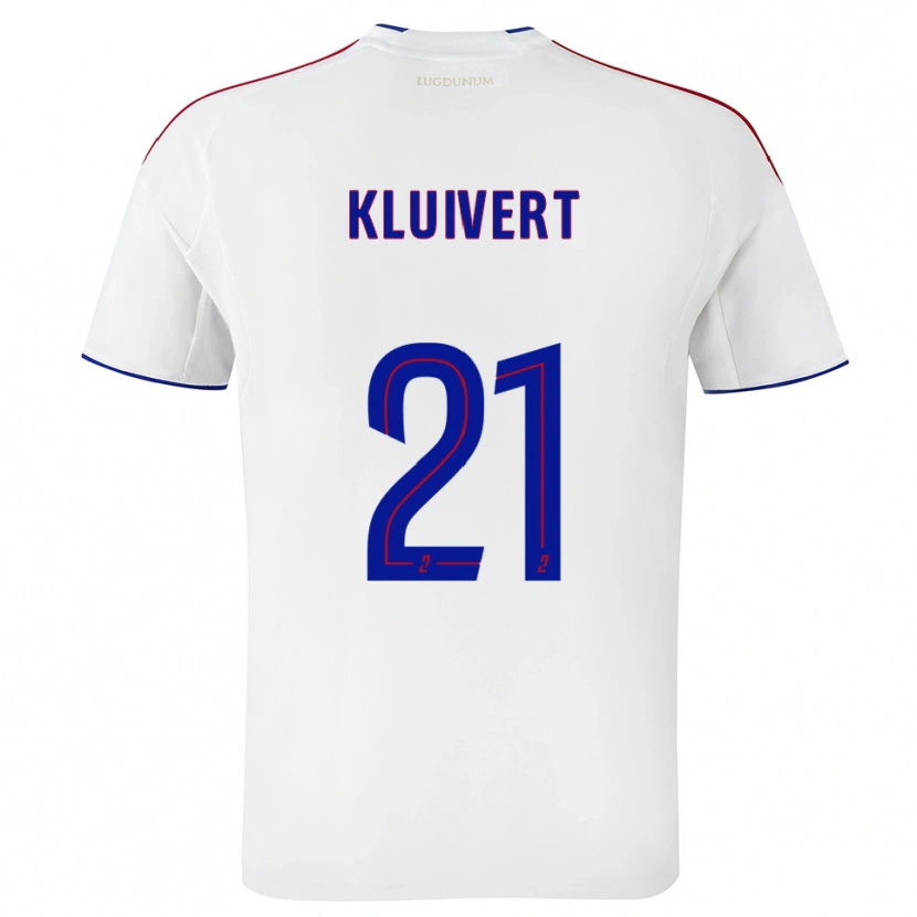 Danxen Damen Ruben Kluivert #21 Weiß Rot Heimtrikot Trikot 2025/26 T-Shirt Schweiz