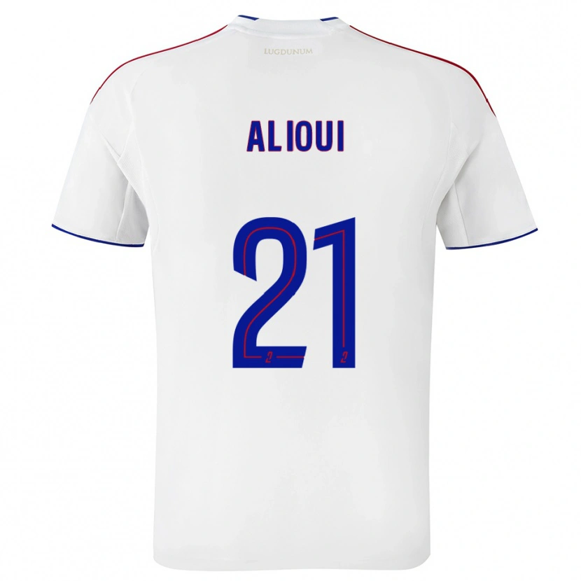 Danxen Damen Adam Alioui #21 Weiß Rot Heimtrikot Trikot 2025/26 T-Shirt Schweiz