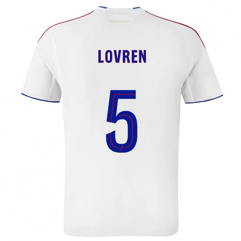 Danxen Damen Dejan Lovren #5 Weiß Rot Heimtrikot Trikot 2025/26 T-Shirt Schweiz