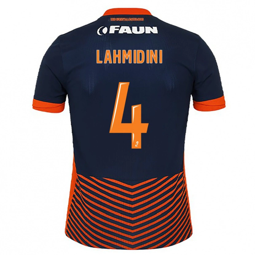 Danxen Damen Marouan Lahmidini #4 Mitternachtsblau Orange Heimtrikot Trikot 2025/26 T-Shirt Schweiz