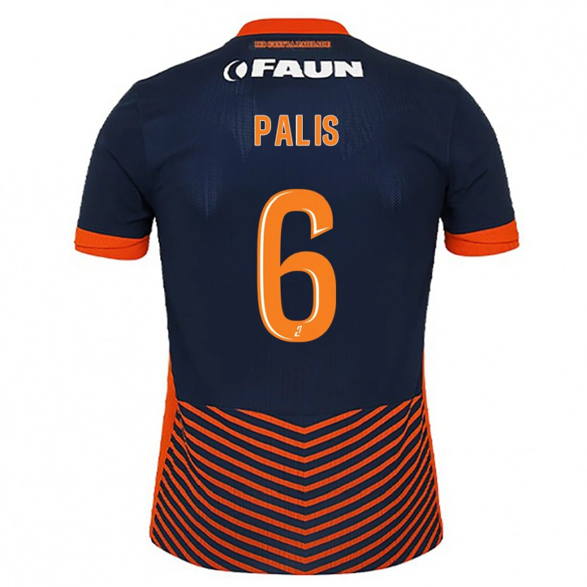 Danxen Damen Ella Palis #6 Mitternachtsblau Orange Heimtrikot Trikot 2025/26 T-Shirt Schweiz