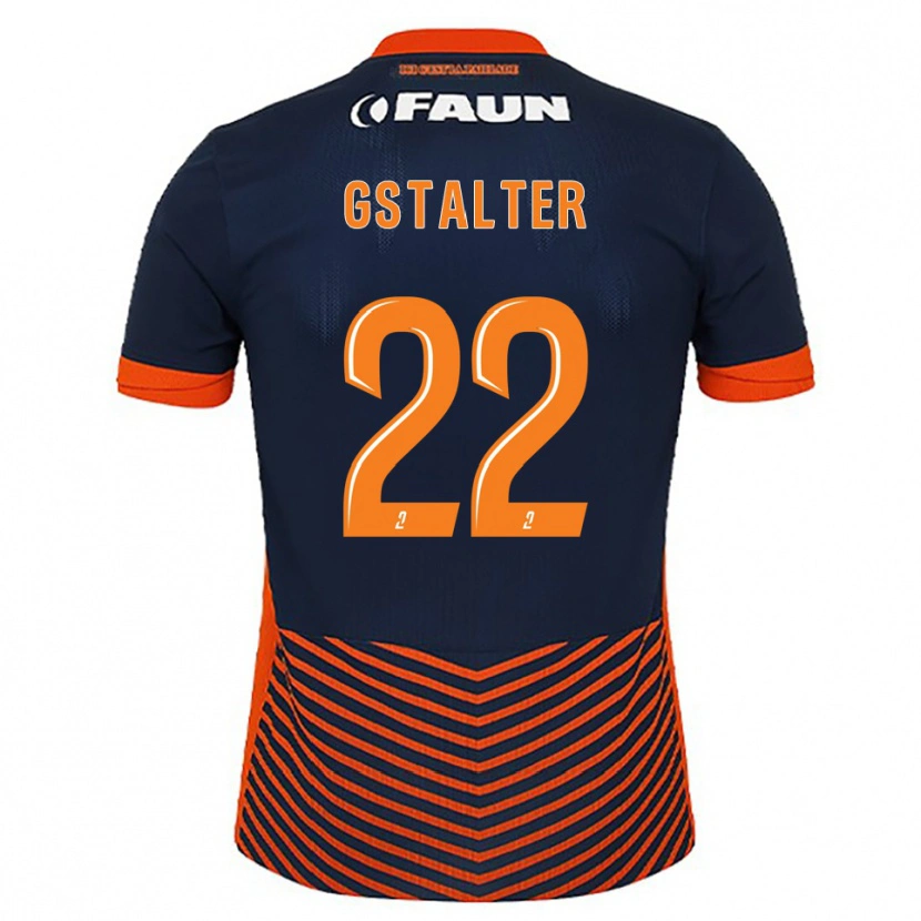 Danxen Damen Lola Gstalter #22 Mitternachtsblau Orange Heimtrikot Trikot 2025/26 T-Shirt Schweiz