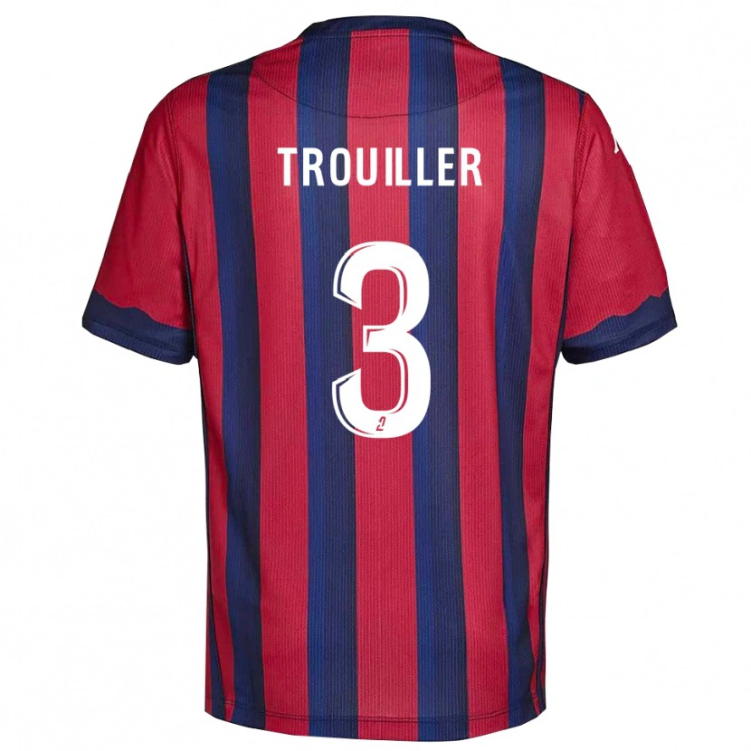 Danxen Damen Fantine Trouiller #3 Burgunder Marine Heimtrikot Trikot 2025/26 T-Shirt Schweiz