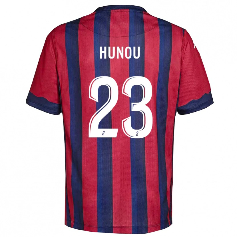 Danxen Damen Adrien Hunou #23 Burgunder Marine Heimtrikot Trikot 2025/26 T-Shirt Schweiz