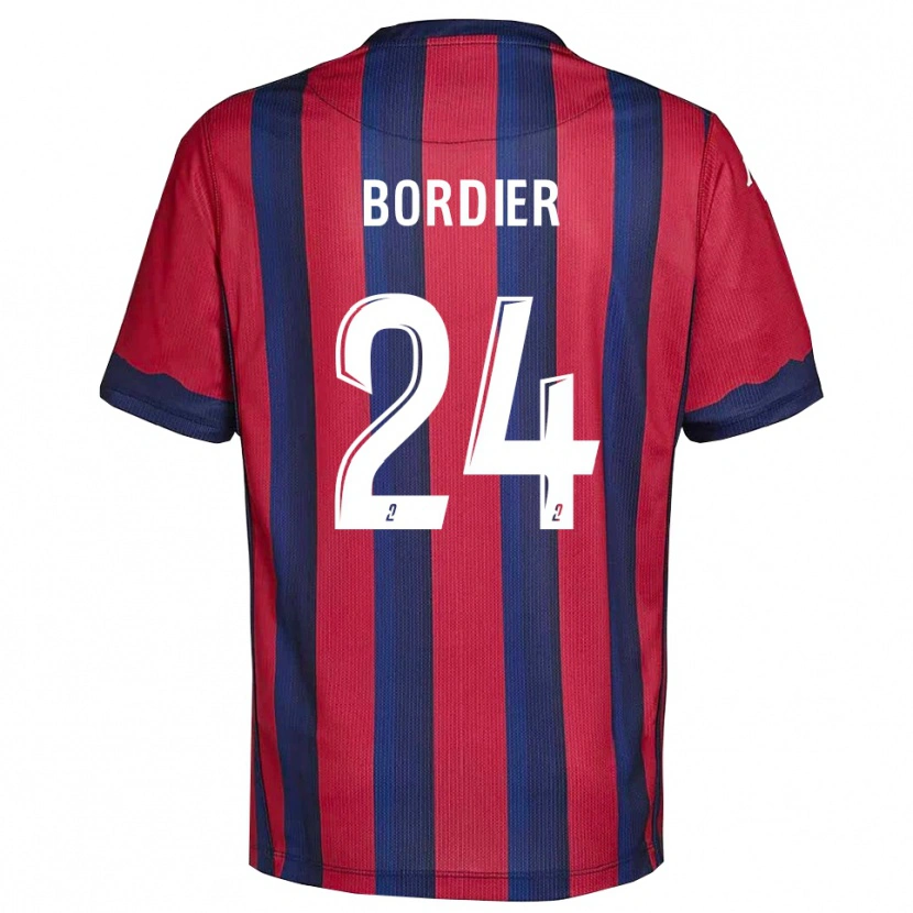 Danxen Damen Emma Bordier #24 Burgunder Marine Heimtrikot Trikot 2025/26 T-Shirt Schweiz
