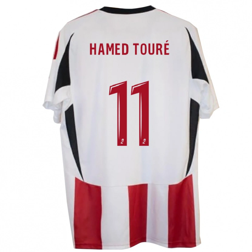 Danxen Damen Ben Hamed Touré #11 Rot Blau Heimtrikot Trikot 2025/26 T-Shirt Schweiz