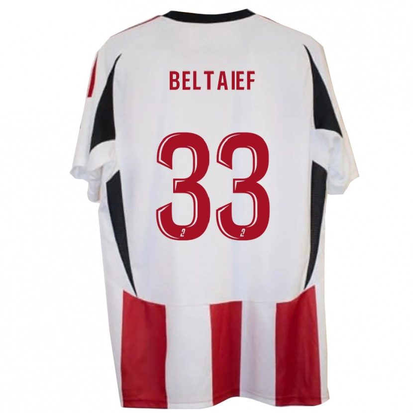 Danxen Damen Zyed Beltaief #33 Rot Blau Heimtrikot Trikot 2025/26 T-Shirt Schweiz