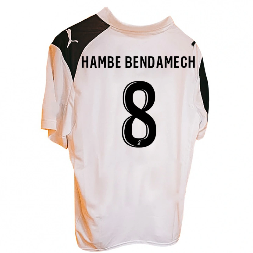 Danxen Damen Liam Hambe Bendamech #8 Schwarz Weiß Heimtrikot Trikot 2025/26 T-Shirt Schweiz