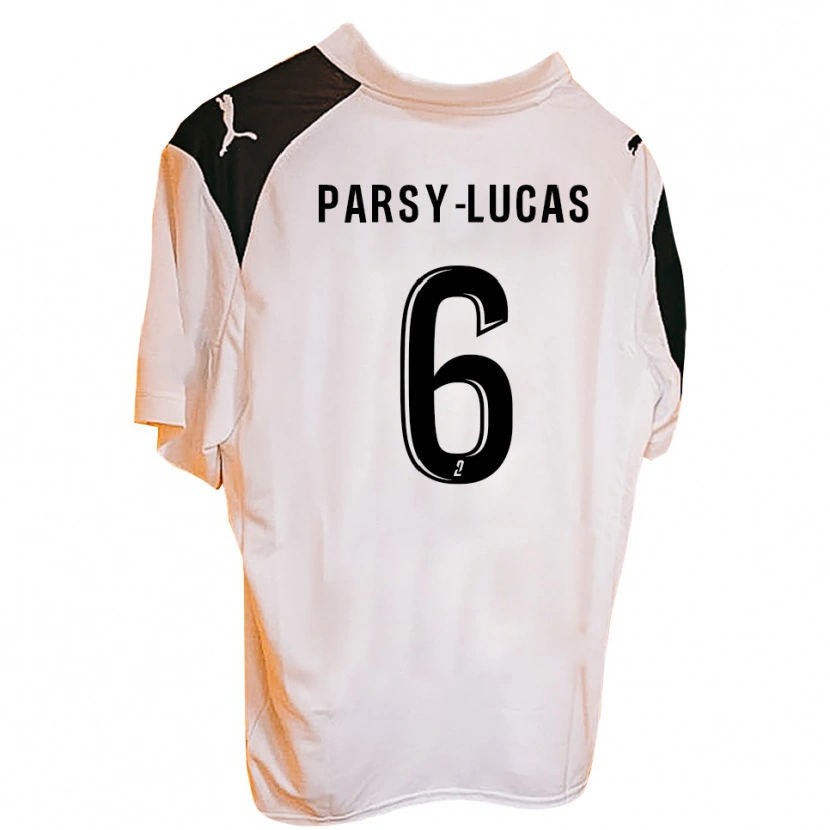 Danxen Damen Andréa Parsy-Lucas #6 Schwarz Weiß Heimtrikot Trikot 2025/26 T-Shirt Schweiz
