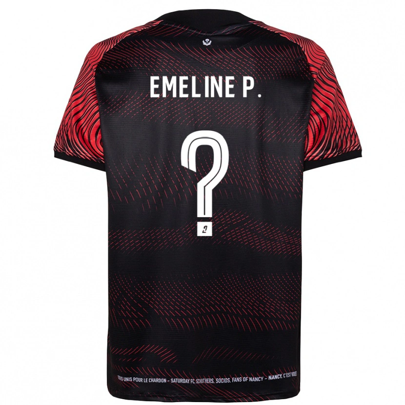 Danxen Damen Emeline Poirel #0 Weiß Rot Heimtrikot Trikot 2025/26 T-Shirt Schweiz