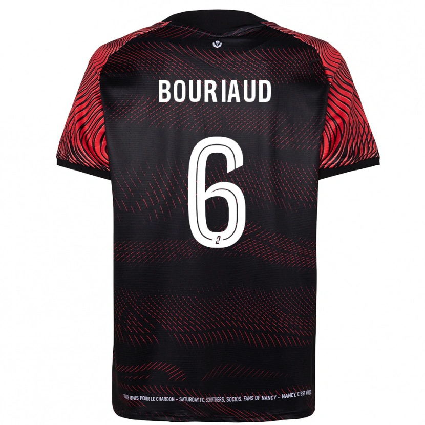 Danxen Damen Teddy Bouriaud #6 Weiß Rot Heimtrikot Trikot 2025/26 T-Shirt Schweiz